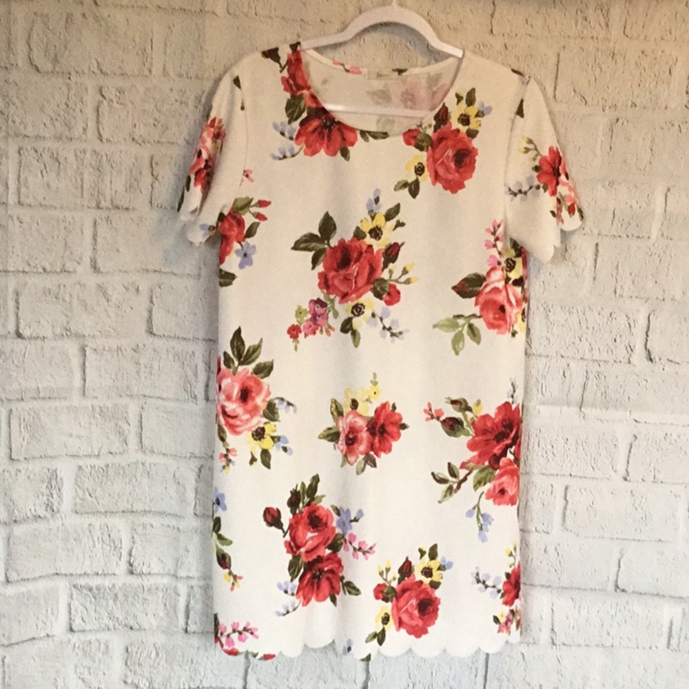 🌺JODIFL FLORAL PRINT DRESS SIZE MEDIUM 🌺